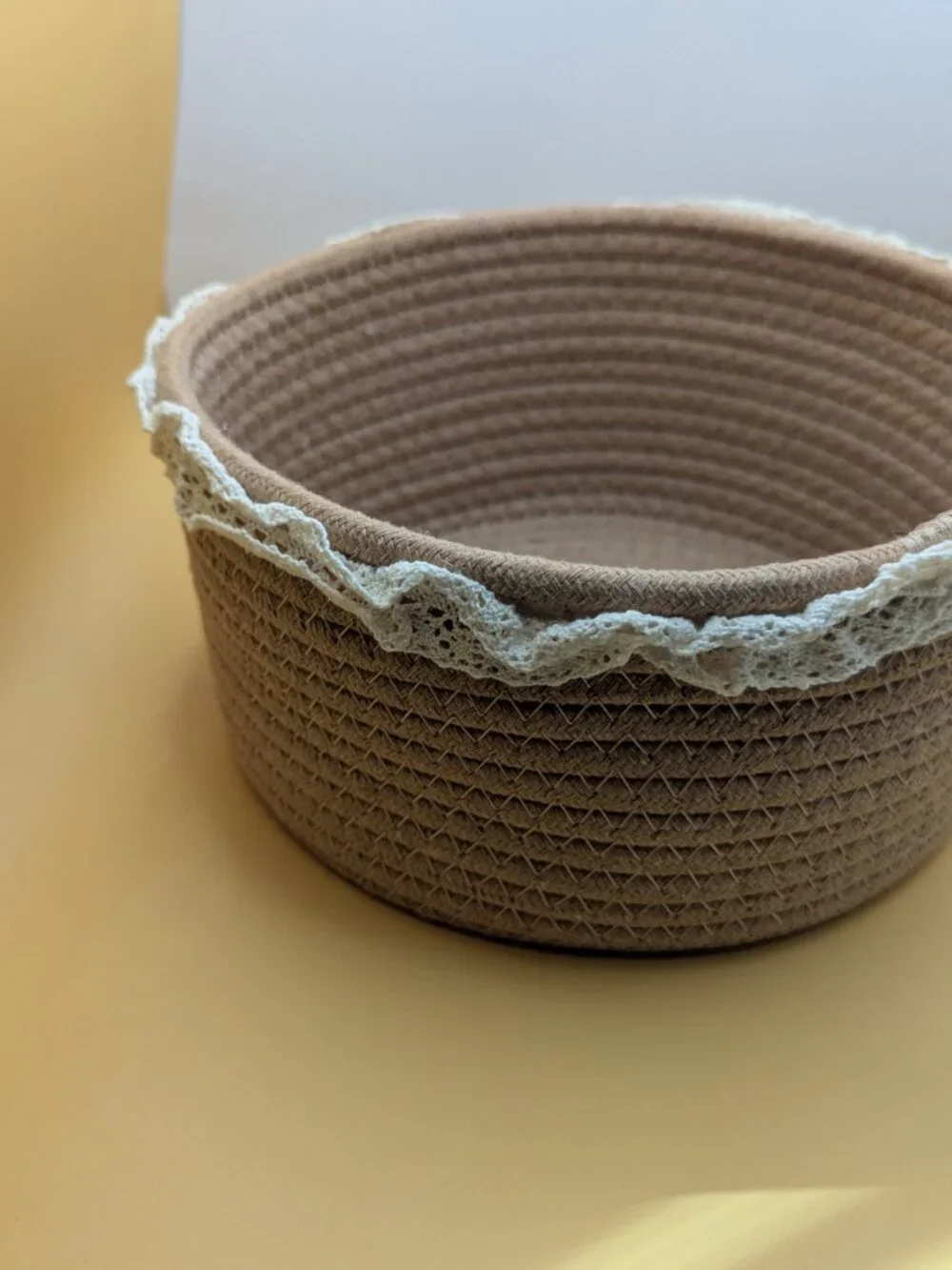 Woven Basket set of 3 baskets. Largest is 9
